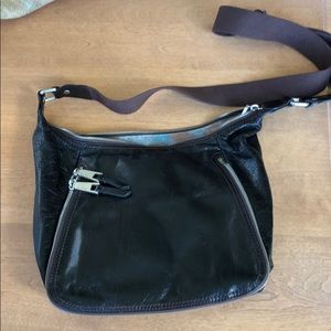 Black Hobo bag adjustable strap
